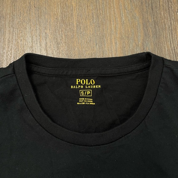 Black Polo Ralph Lauren Long Sleeve Shirt (S) - Picture 5 of 5